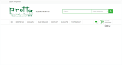 Desktop Screenshot of pretta.ro